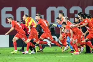 Istorinis Šiaurės Makedonijos pasiekimas: pirmą kartą pateko į Europos čempionatą