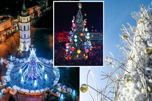 Skelbia, kada Kalėdų egles įžiebia Lietuvos miestai: visas sąrašas