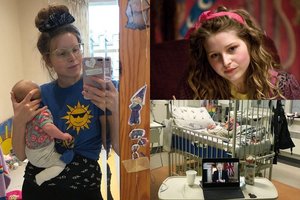 „Hario Poterio“ žvaigždė atsidūrė ligoninėje: jos 3 mėnesių kūdikis susirgo koronavirusu