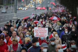 Minsko milicija patvirtino per antradienio protestus sulaikiusi 25 asmenis