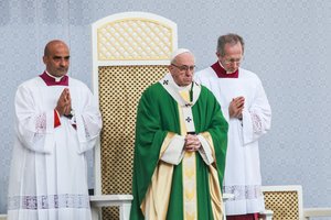 Popiežius ragina amerikiečius demonstruoti „atsakingą elgseną“