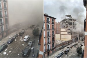 Madrido centre nugriaudėjo didžiulis sprogimas