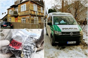 Didelė policijos operacija Kaune: po daugkartinių skundų pagaliau demaskuotas amfetamino prekybos taškas
