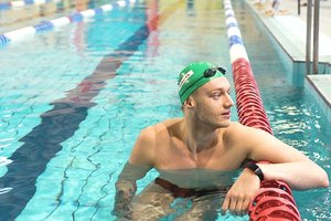 Lietuvos plaukimo žiemos čempionate – puikūs G. Titenio ir U. Mažutaitytės pasirodymai