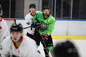 Trijų įvarčių deficitą neutralizavęs „Kaunas Hockey“ pratęsime įveikė „Baltų Ainius“