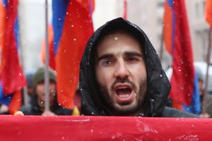 Armėnija ir Azerbaidžanas vėl apsikeitė kaltinimais dėl karo nusikaltimų Karabache