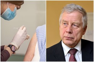 Prof. V. Usonis įvardijo skiepijimo Lietuvoje trūkumą, dėl kurio tūkstančiai vakcinų lieka nepanaudotos
