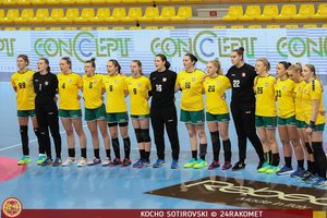 Lemiamą mūšį pralaimėjusios lietuvės pasitraukė iš pasaulio čempionato atrankos varžybų