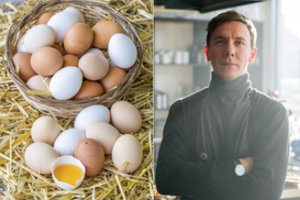 D. Praspaliauskas pasakė, kokius kiaušinius renkasi valgiams ruošti ir paaiškino, kodėl 