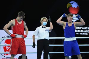 Lietuvos boksininkas – per žingsnį nuo pasaulio čempionato medalio