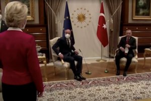 Turkija dar kartą atmetė U. von der Leyen kaltinimus dėl „sofageito“