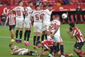 Ispanijos lygoje medalių siekianti „Sevilla“ prarado tris brangius taškus