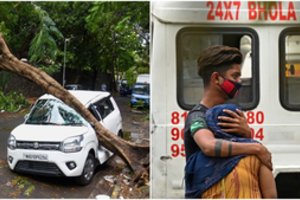 Dvigubas smūgis Indijai: tragišką COVID-19 situaciją išgyvenanti šalis kenčia ir dėl dar vienos negandos