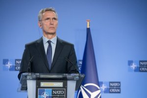 NATO vadovas ragina pradėti tyrimą dėl Baltarusijos veiksmų