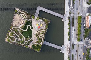Įspūdinga milijardieriaus dovana Niujorkui: sala, kuri iš esmės pakeitė Manhatano vakarinę pusę