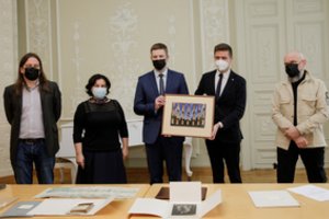 Čekijoje atrasti Mstislavo Dobužinskio archyviniai dokumentai perduoti Lietuvai
