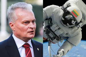 G. Nausėda: nors ir yra skeptikų, Lietuva yra pasiruošusi įnešti savo indėlį į kosmoso tyrimus