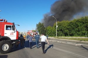 Didžiulis gaisras Rusijos didmiestyje: sužeistas mažiausiai 21 žmogus