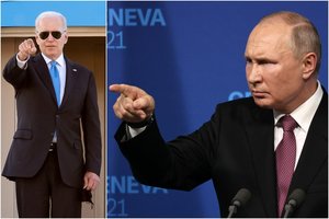V. Putino ir J. Bideno susitikimas: svarbiausi pareiškimai apie Rusiją ir JAV signalas