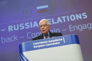 J. Borrellis: ES gali parengti penktą sankcijų Baltarusijai paketą
