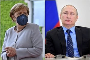 Minint nacių įsiveržimo į Sovietų Sąjungą 80-ąsias metines A. Merkel paskambino V. Putinui