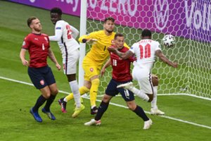Anglija po pergalės prieš Čekiją užsitikrino teisę „Euro 2020“ aštuntfinalį žaisti Vemblio stadione