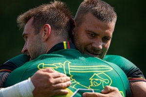 Įspūdingų pergalių pasiekusi Lietuvos regbio-7 rinktinė krito Europos čempionato turo finale