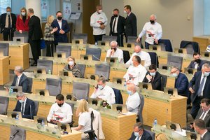 Parlamentarai linkę atidaryti Seimo duris jaunimui nuo 21 metų