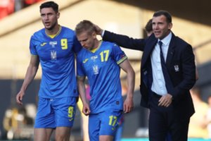 Su Ukraina į „Euro 2020” ketvirtfinalį įsiveržęs A. Ševčenka demonstruoja drąsą: Anglija mūsų negąsdina