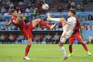„Euro 2020“ sunkiasvorių mūšyje italai dviem įvarčiais į belgų vartus prasiskynė kelią į pusfinalį