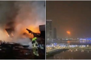 Dubajuje driokstelėjo galingas sprogimas