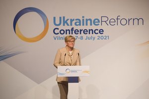 I. Šimonytė Ukrainos forume: vienintelis būdas judėti į priekį – sutelkti šalies veikėjus
