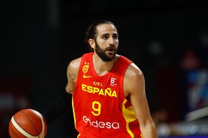 Europos krepšinio milžinų pasirengimas olimpinėms žaidynėms: Ispanija pranoko prancūzus