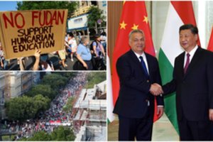 V. Orbano flirtas su Kinija supykdė vengrus: vienijasi ir kyla į kovą