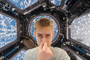 Kas nutinka, jei Tarptautinėje kosminėje stotyje astronautai pagadina orą?