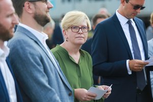 I. Šimonytė: Lietuva su ES diskutuos dėl tvoros pasienyje statybos išlaidų atlyginimo