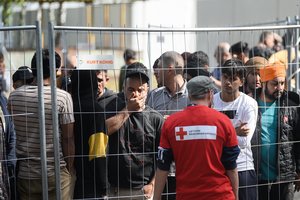 Rūdninkų poligone neramumai numalšinti, pabėgę migrantai grąžinti