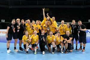 Čempionate Klaipėdoje lietuvės liko šeštos, čempionių titulas atiteko makedonėms