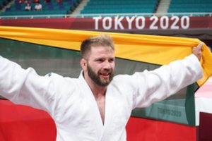 Šeštadienis Tokijuje Lietuvai sužibo bronza – Paralimpiados medalį iškovojo dziudo meistras O. Bareikis