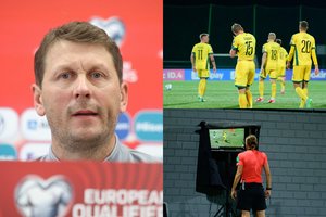 Keturis įvarčius praleidusios rinktinės treneris T. Ražanauskas pripažįsta: rezultatas nepadorus, bet ir neteisingas