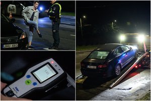 Vilniaus policijos tinkle suspurdėjo nemenkas kelių erelių laimikis: prabangų „Lexus“ vairavęs jaunuolis vos pastovėjo ant kojų