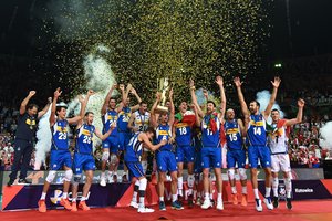 Įkvėpė futbolo rinktinės triumfas – Italija rudenį susižėrė visą Europos tinklinio auksą