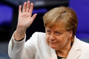 A. Merkel paskutinį kartą prieš prasidedant rinkimams paragino balsuoti už A. Laschetą