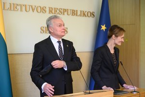 V. Čmilytė-Nielsen sukritikavo G. Nausėdą: prezidentas dažnai pasako, kad darytų kitaip, tačiau nepasiūlo kaip