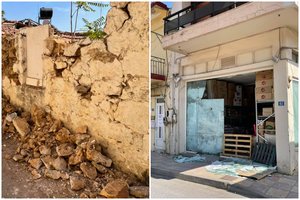 Žemės drebėjimų purtomoje Kretoje atostogaujantis lietuvis: prie tokio stiprumo smūgių nepratę net vietiniai