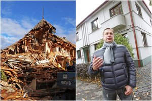 Kauno istorinę vilą nušluoti siekęs verslininkas teismuose patyrė fiasko – privalės pasirūpinti išdraskyto pastato apsauga