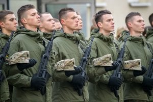 Prisiekę Lietuvai, studijas pradeda 99 Karo akademijos kariūnai