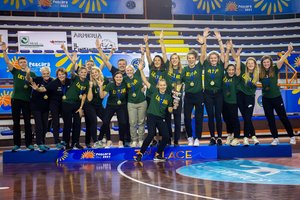 Negrįš be medalių: Lietuvos moterys Europos kurčiųjų krepšinio čempionate Italijoje sugriebė bronzą