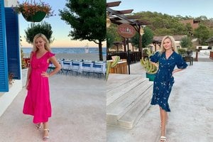 Viktoro Uspaskicho dukra atostogavo prabangiame Turkijos viešbutyje: spindėjo su savo kurtomis suknelėmis