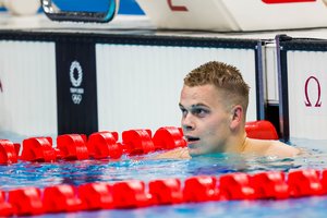 D. Rapšys finalinį pasaulio plaukimo taurės užbaigė aukso medaliu